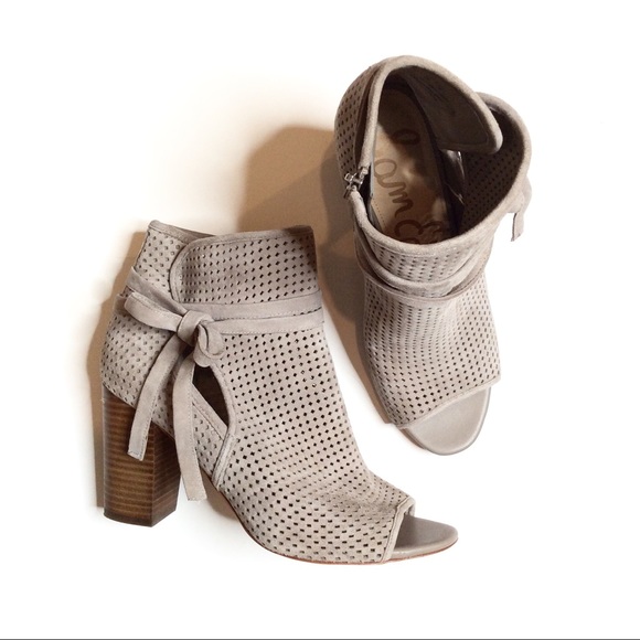 Sam Edelman Shoes - Sam Edelman Ellery Open Toe Booties | Size 9